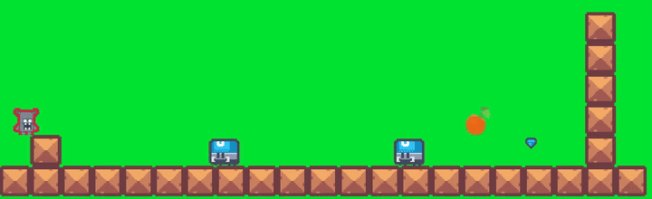 Jumping enemy